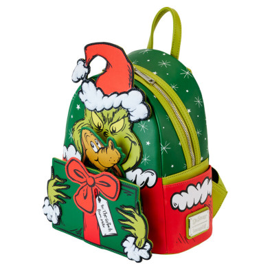 Mochila Santa How the Grinch Stole Christmas! Dr. Seuss Loungefly 26cm